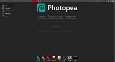 Opensource and free Adobe Photoshop Alternative